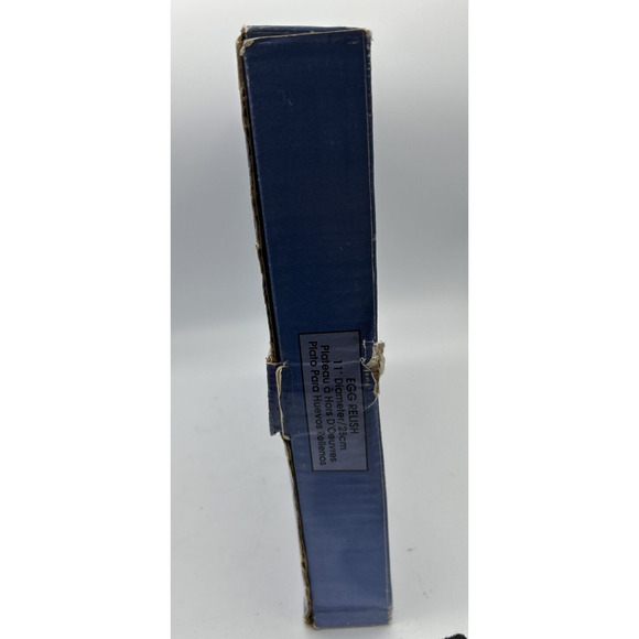 Indiana Glass‎ Clear Glass Egg Relish hors D'Oeuvres Platter 11" Diameter - Picture 3 of 8